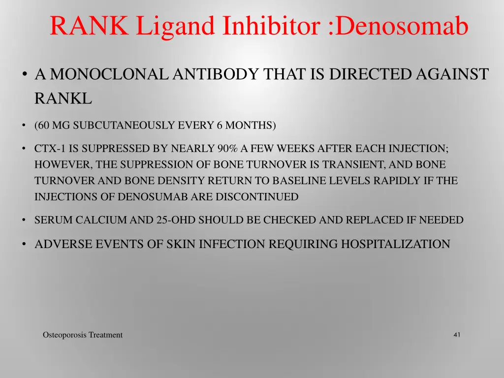 rank ligand inhibitor denosomab