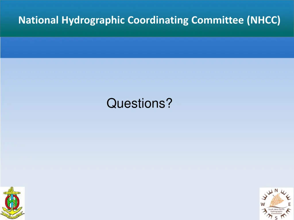 national hydrographic coordinating committee nhcc 9