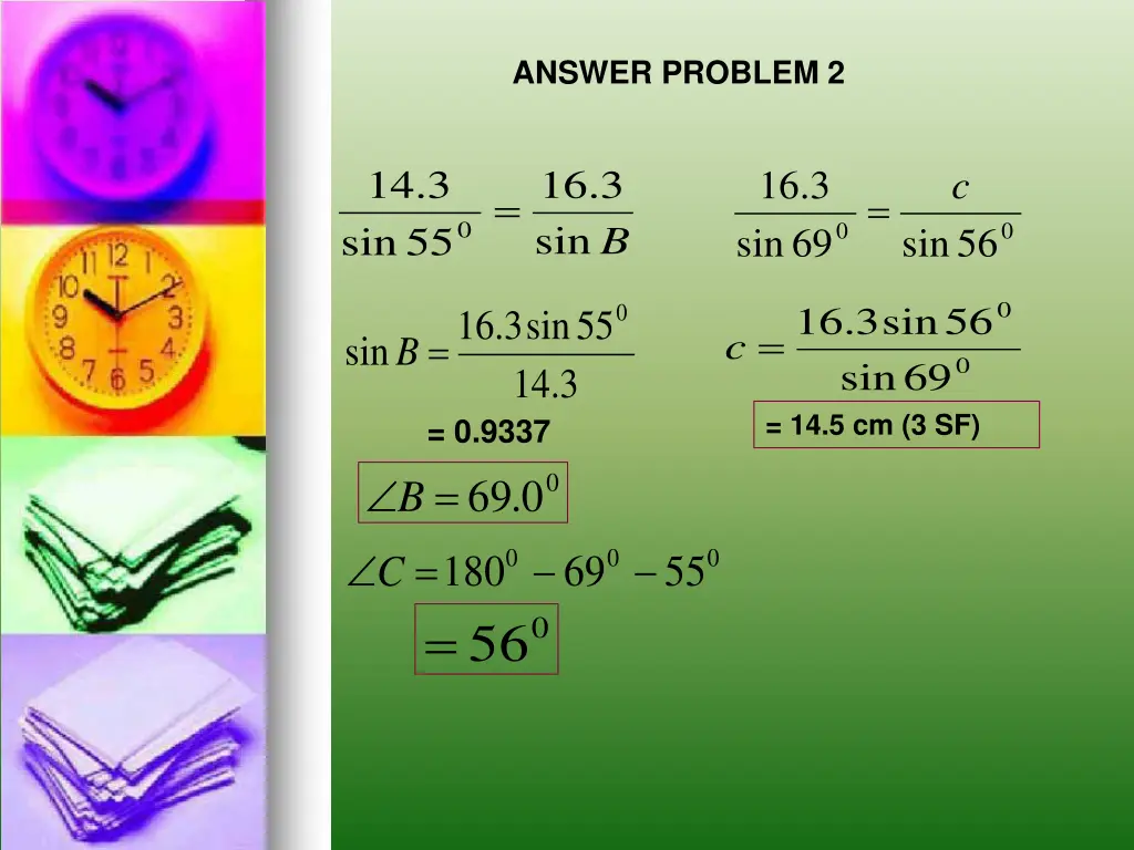 answer problem 2