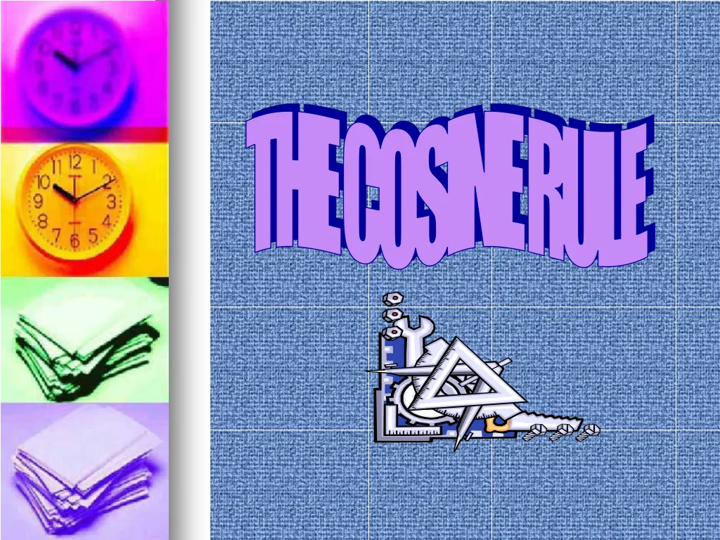 the cosine rule