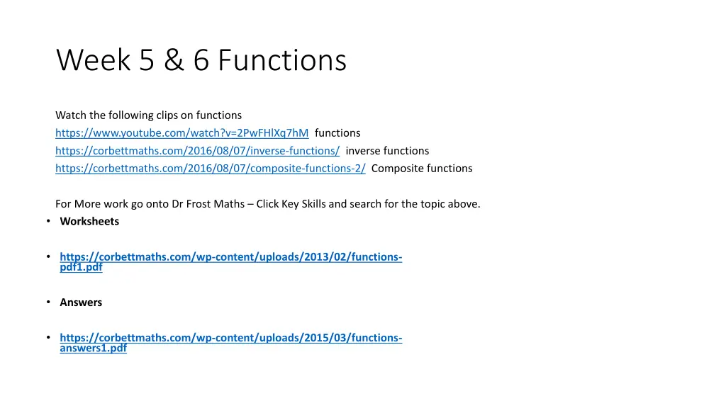 week 5 6 functions
