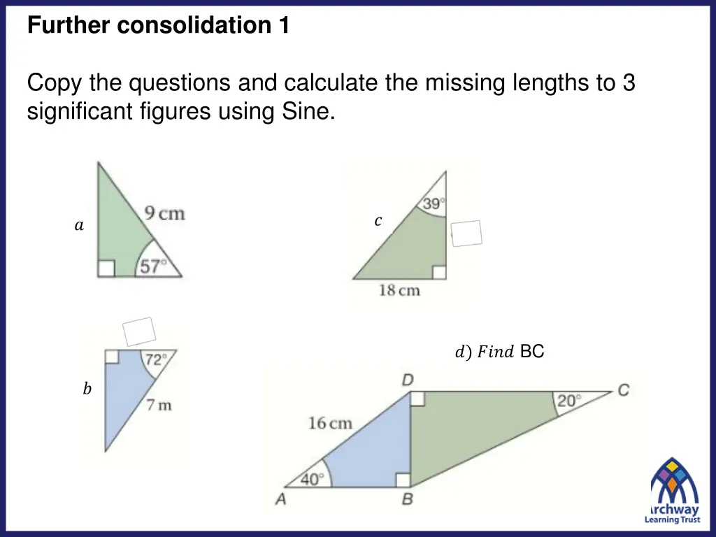 further consolidation 1
