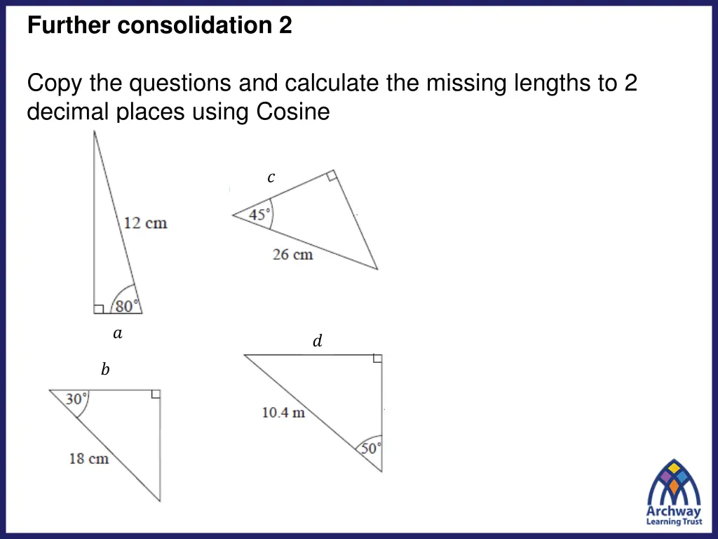 further consolidation 2