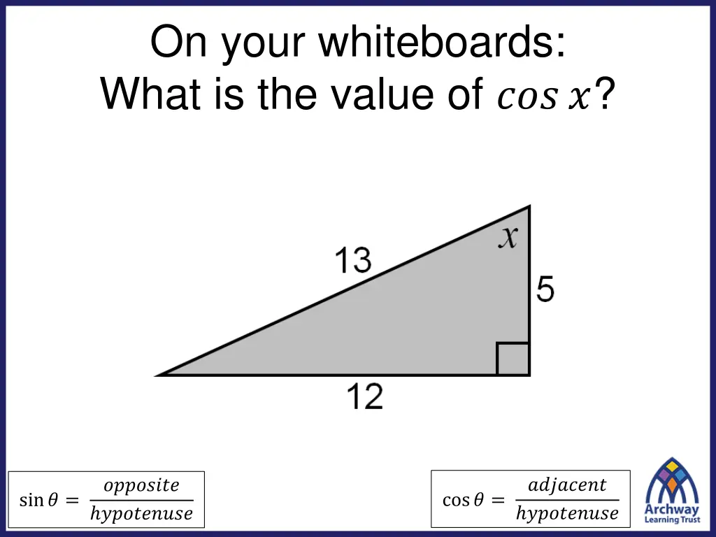 on your whiteboards what is the value of 1