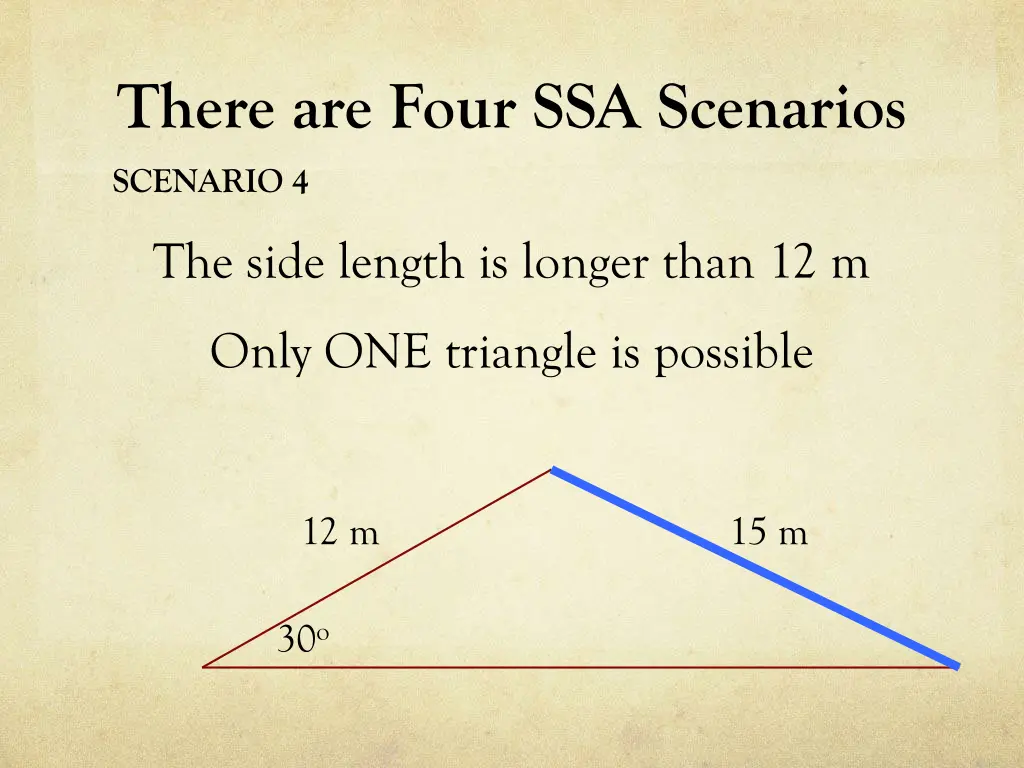 there are four ssa scenarios 3