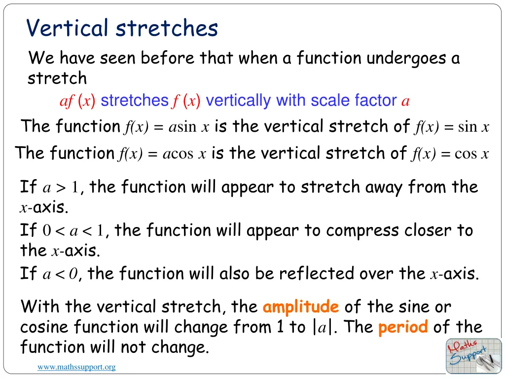 vertical stretches we have seen before that when