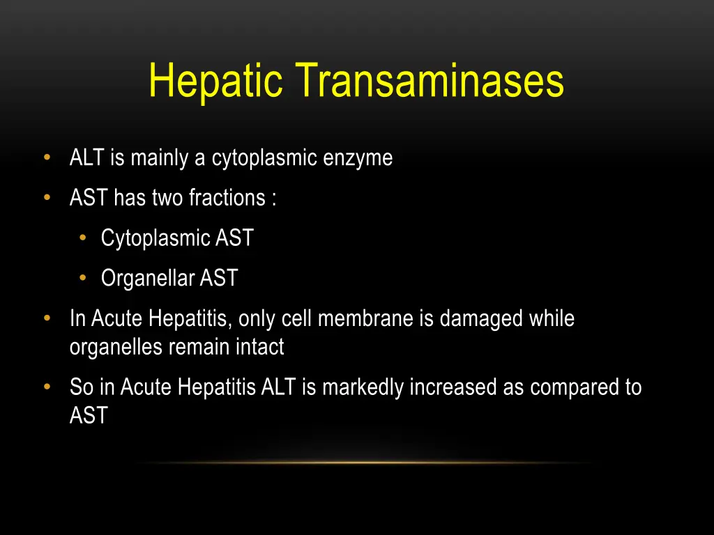 hepatic transaminases