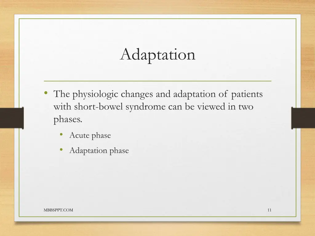 adaptation
