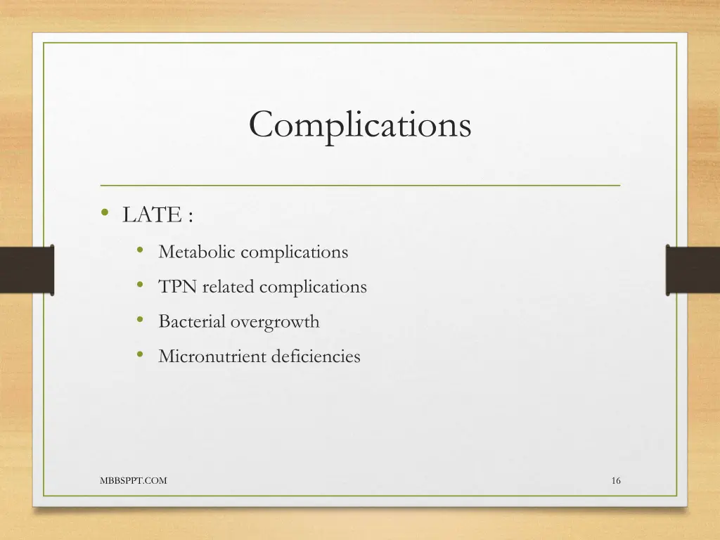 complications 2