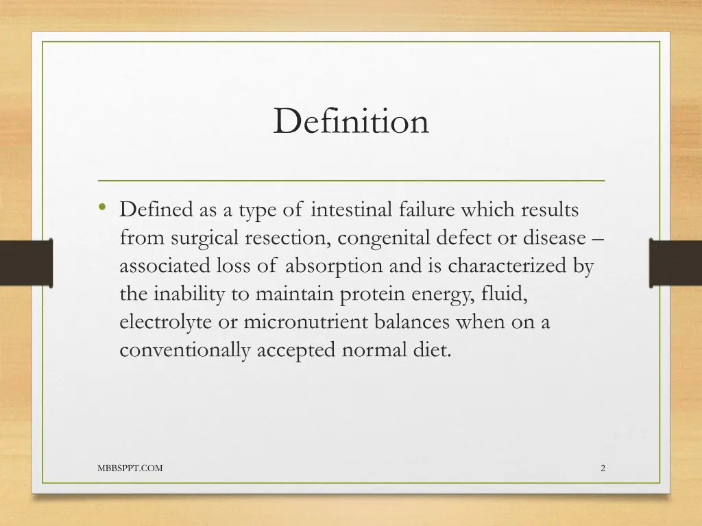 definition
