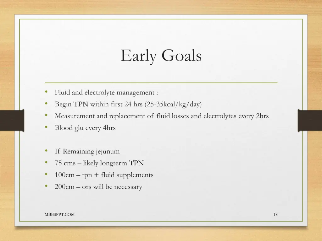 early goals