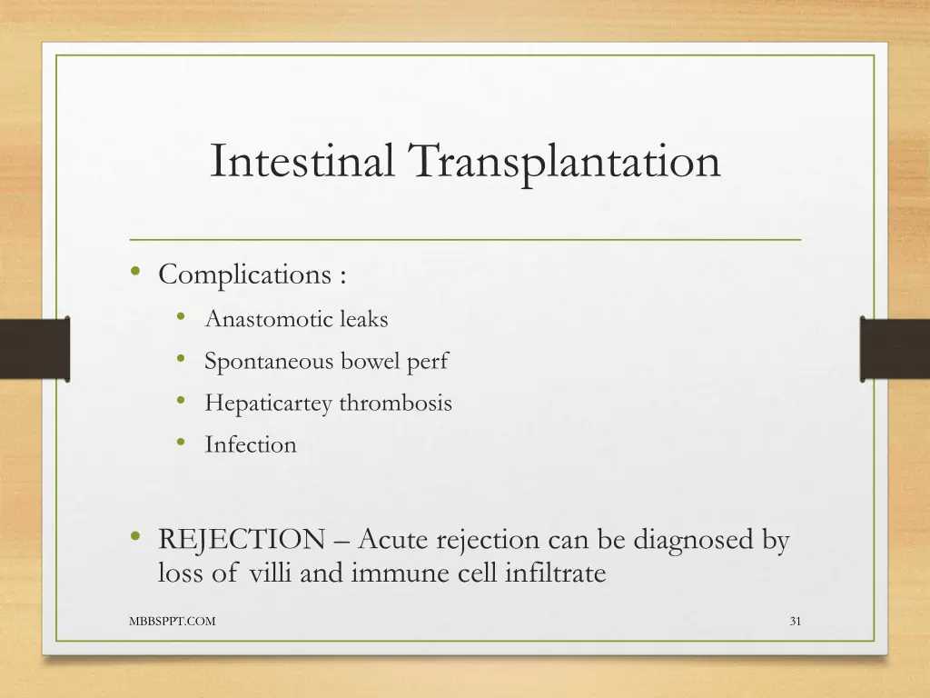 intestinal transplantation 2