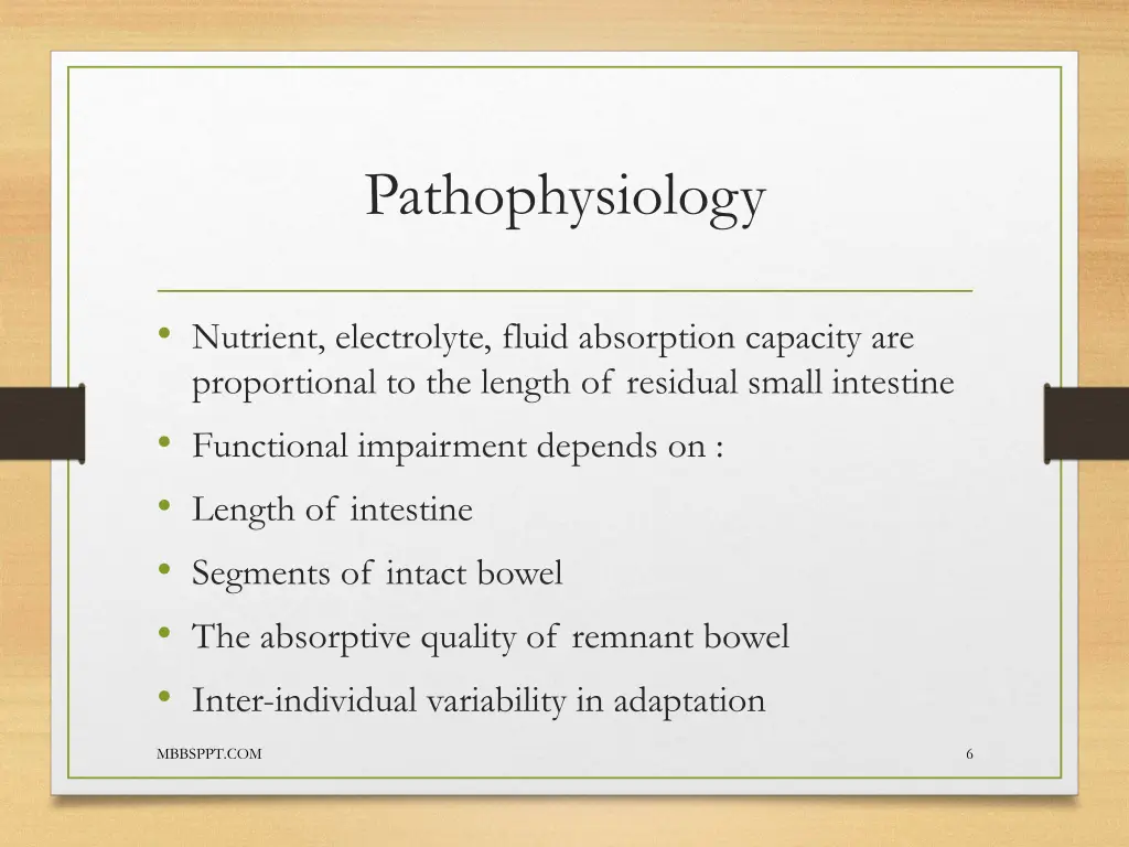 pathophysiology