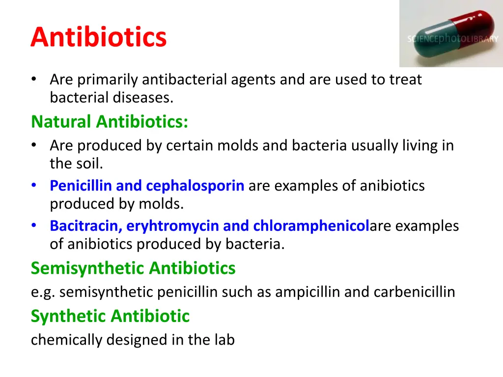 antibiotics