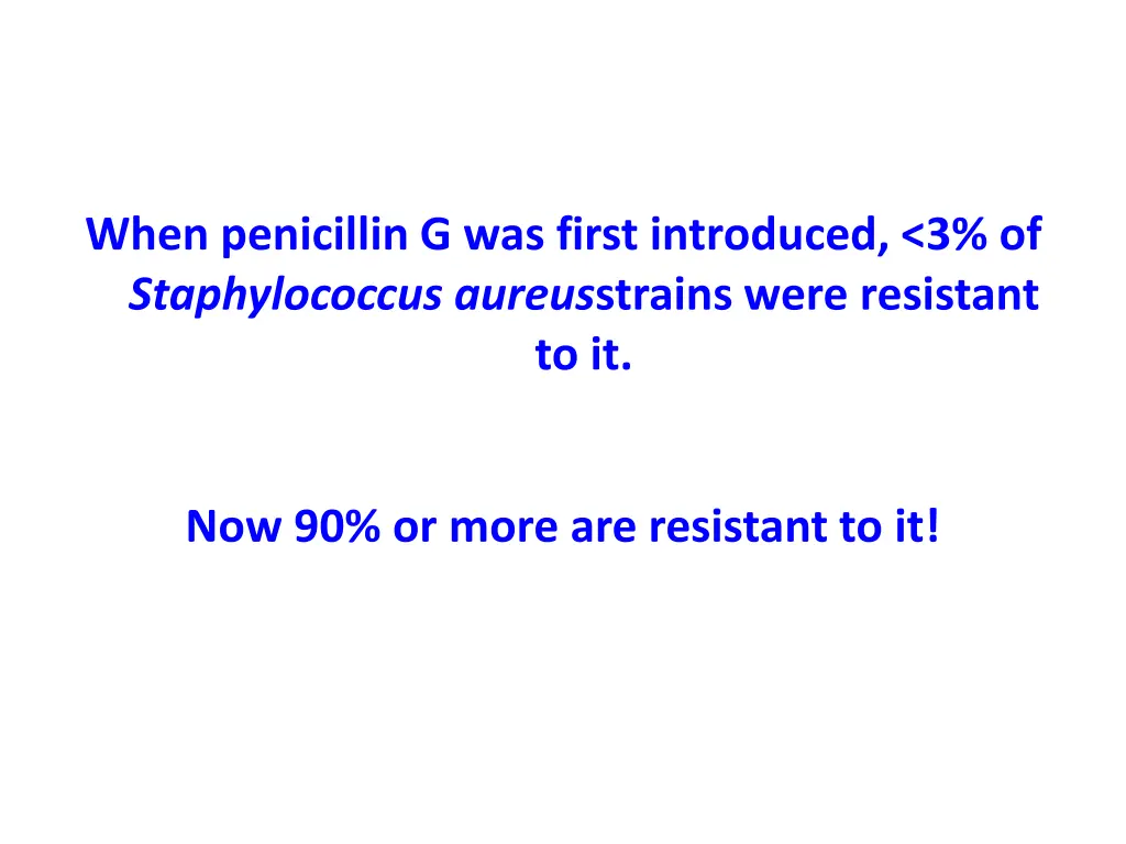 when penicillin g was first introduced