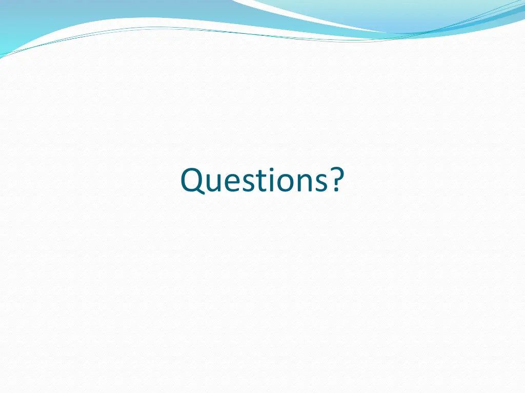 questions