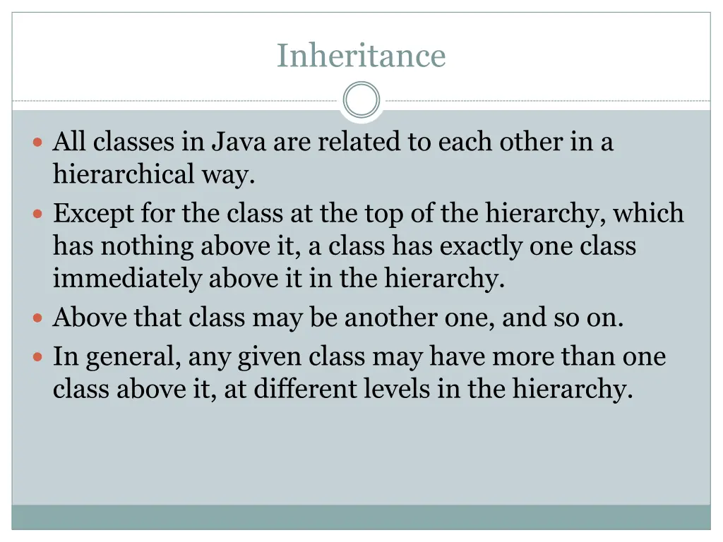 inheritance