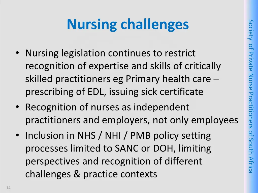 nursing challenges