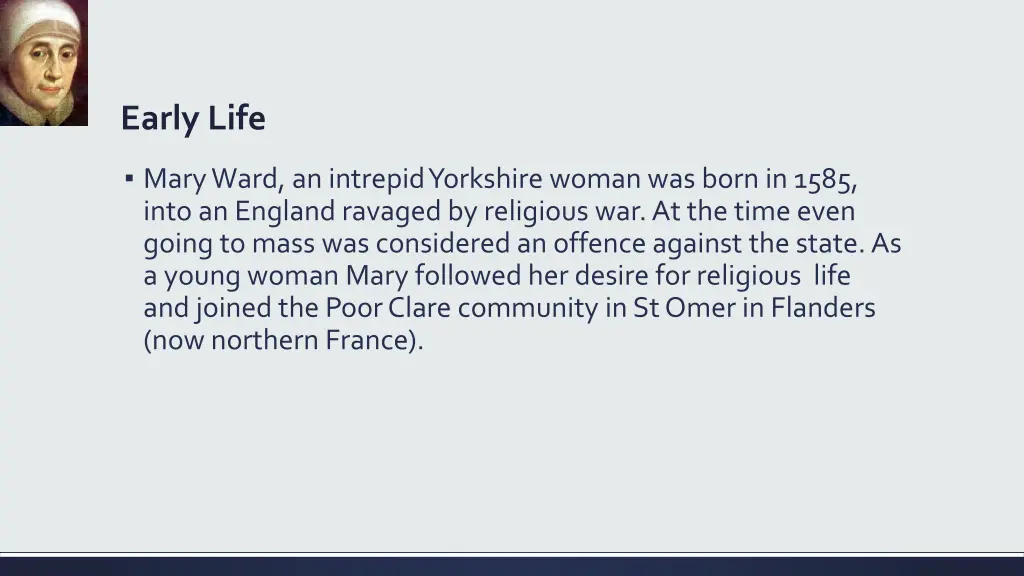 early life