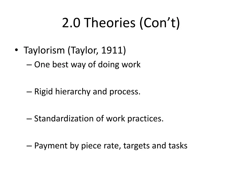 2 0 theories con t 1