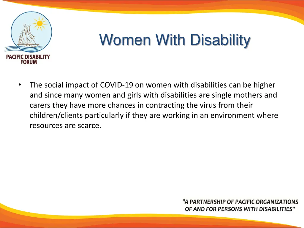 women with disability