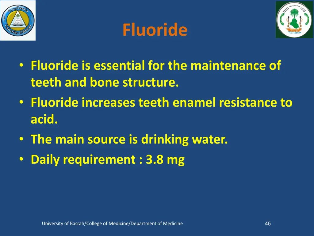 fluoride