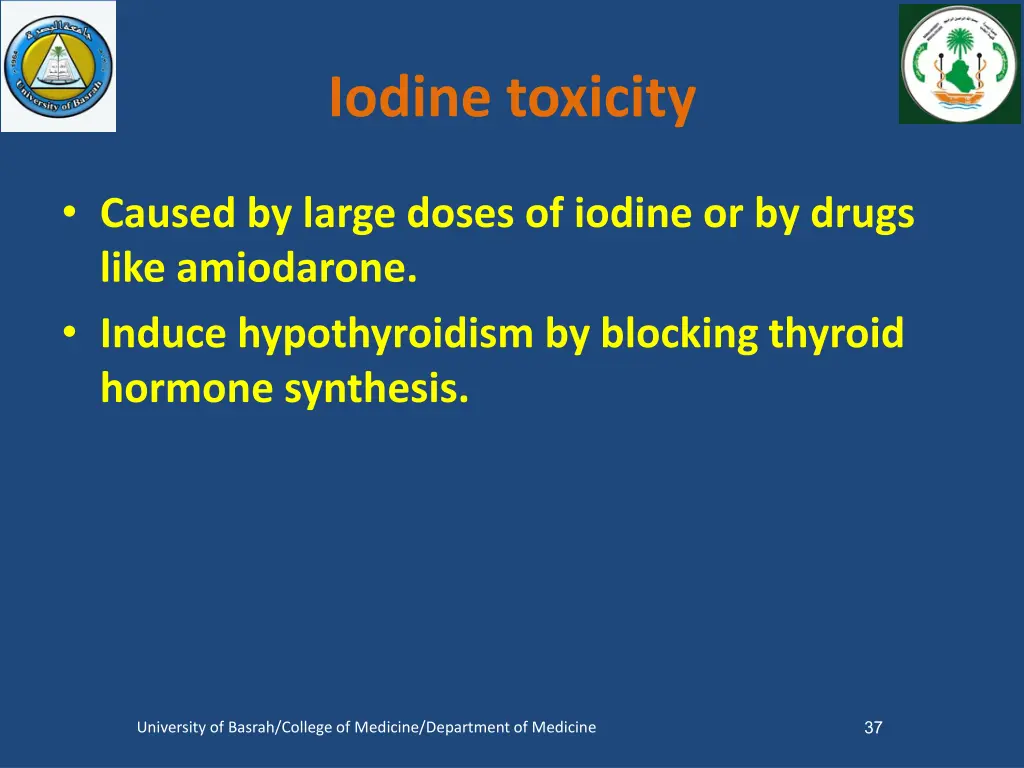 iodine toxicity