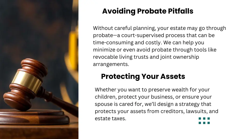 avoiding probate pitfalls