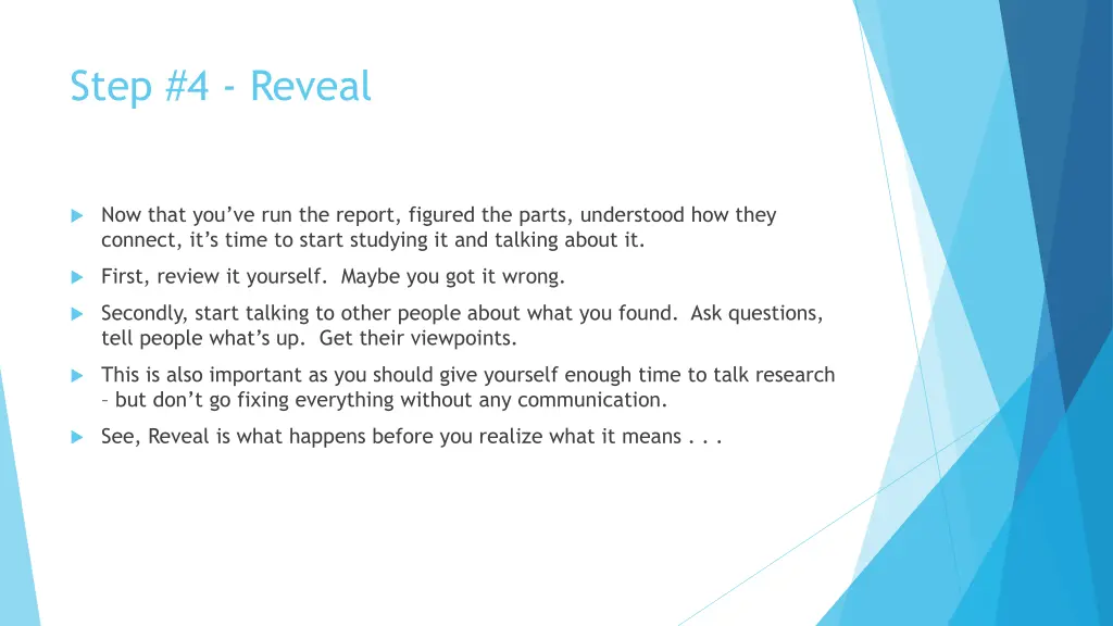 step 4 reveal