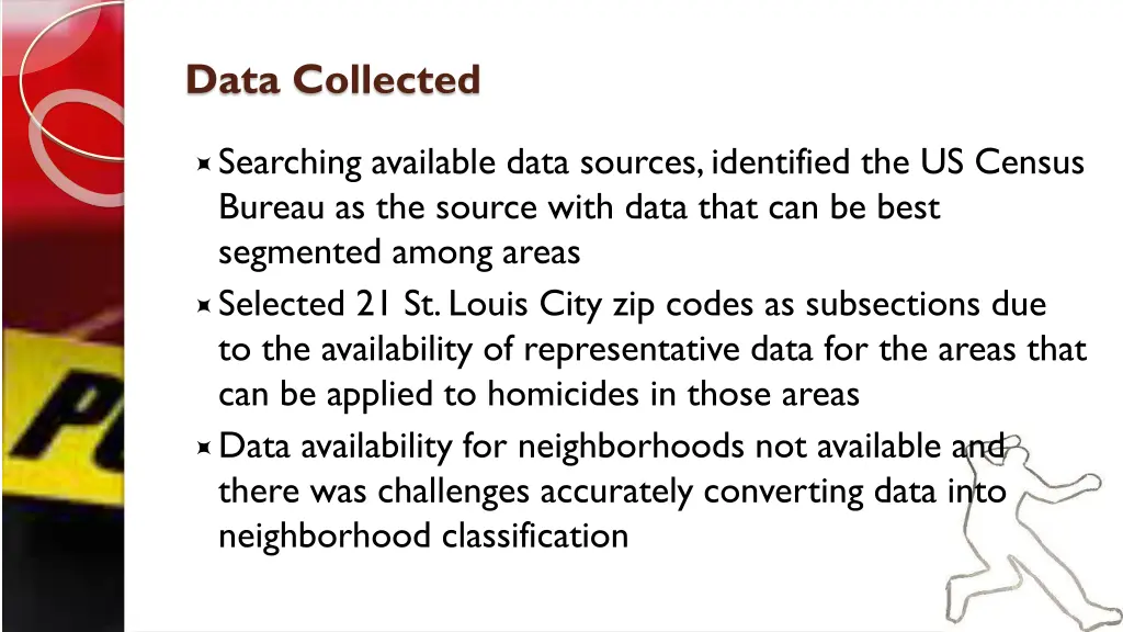 data collected