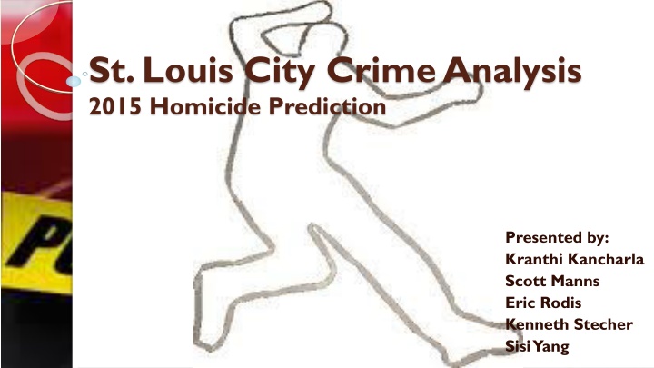 st louis city crime analysis 2015 homicide