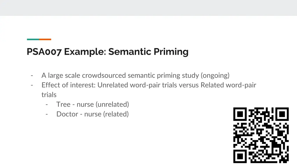 psa007 example semantic priming