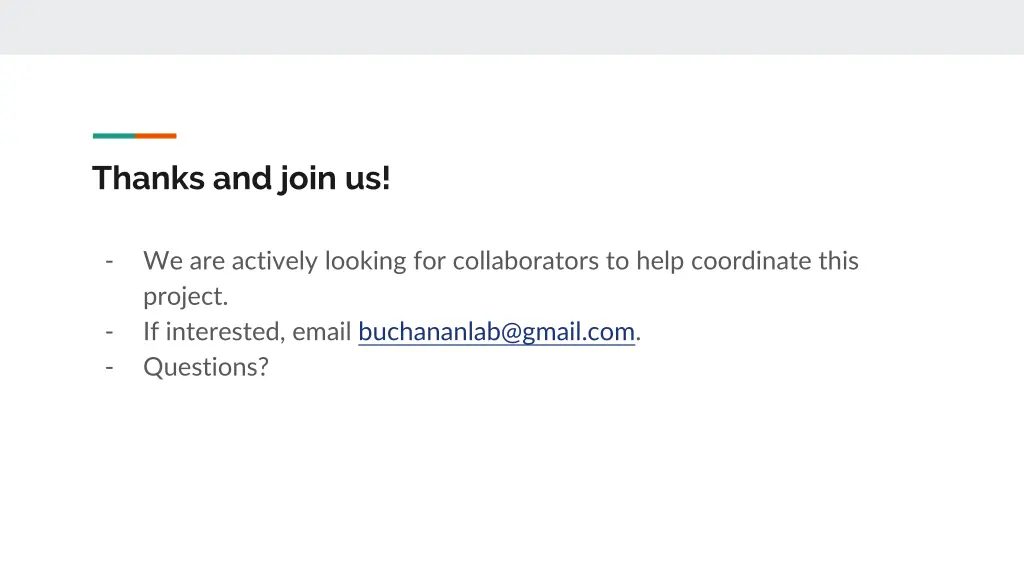 thanks and join us