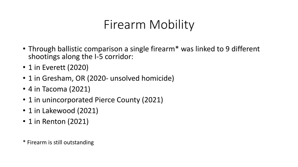firearm mobility