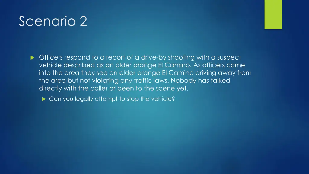 scenario 2
