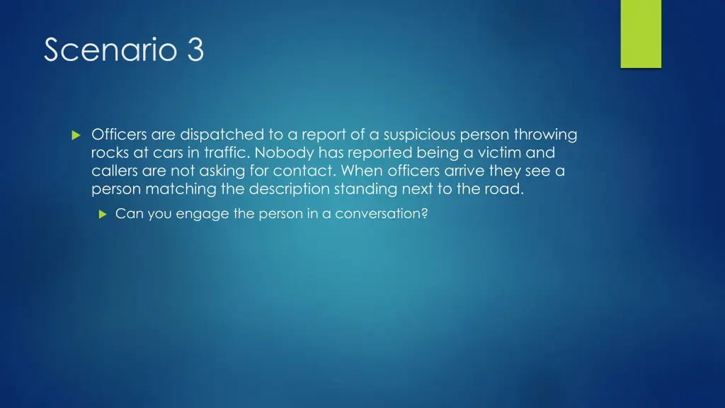 scenario 3