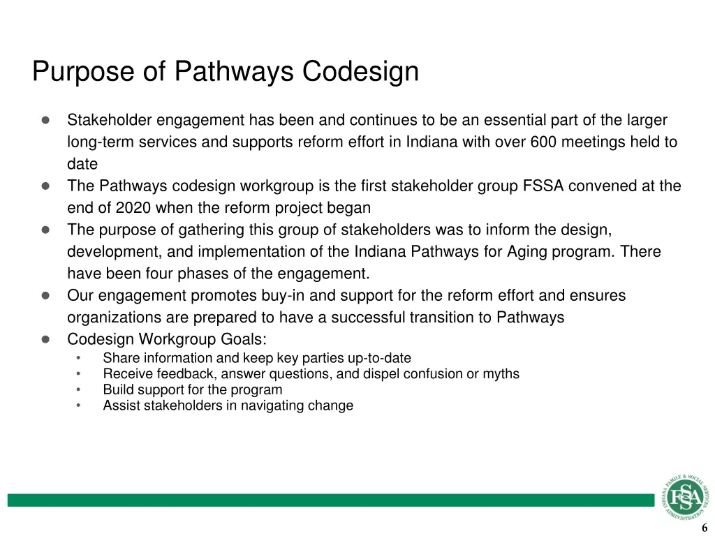 purpose of pathways codesign