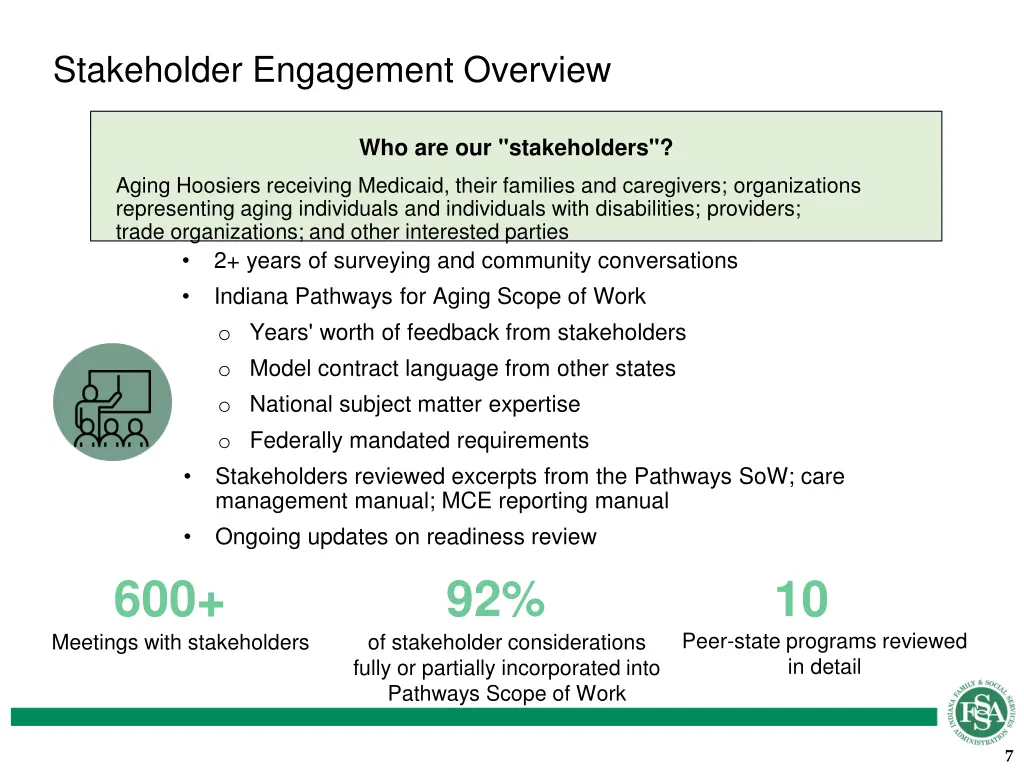 stakeholder engagement overview