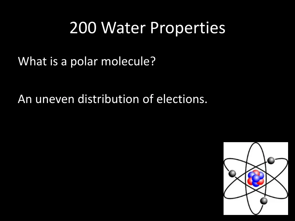 200 water properties