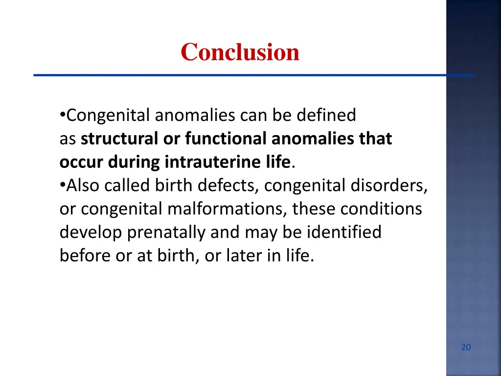 conclusion