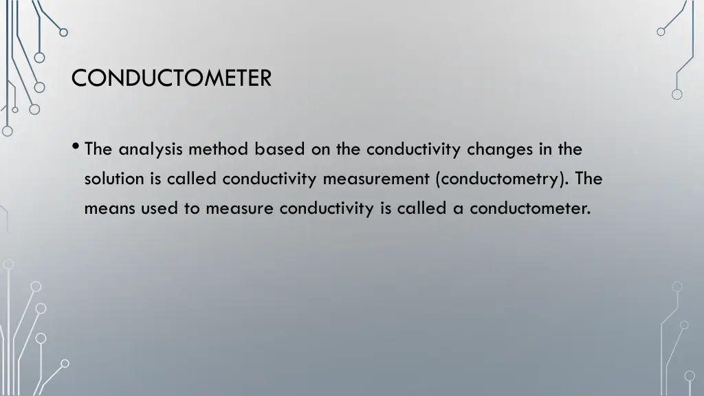 conductometer