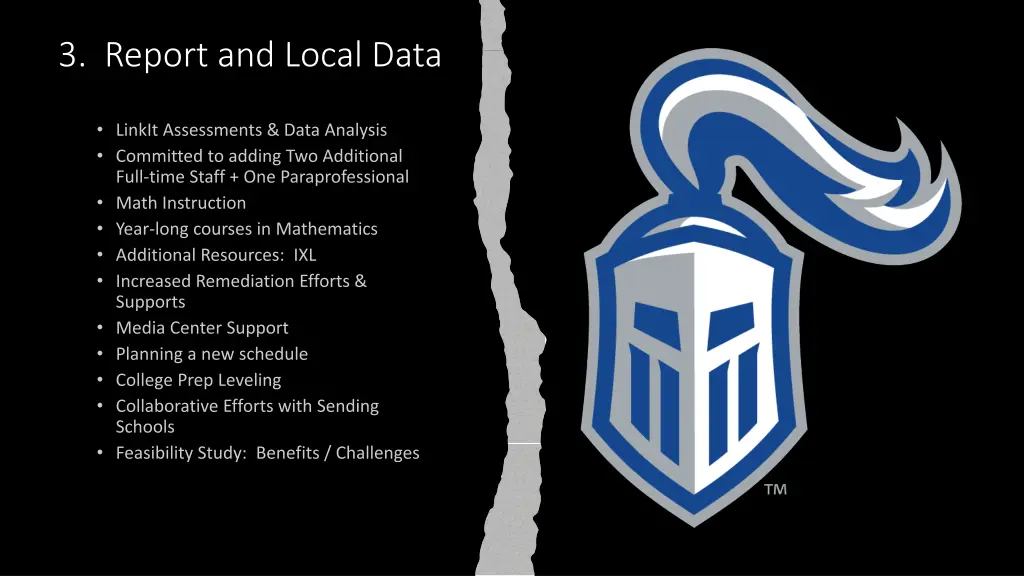 3 report and local data