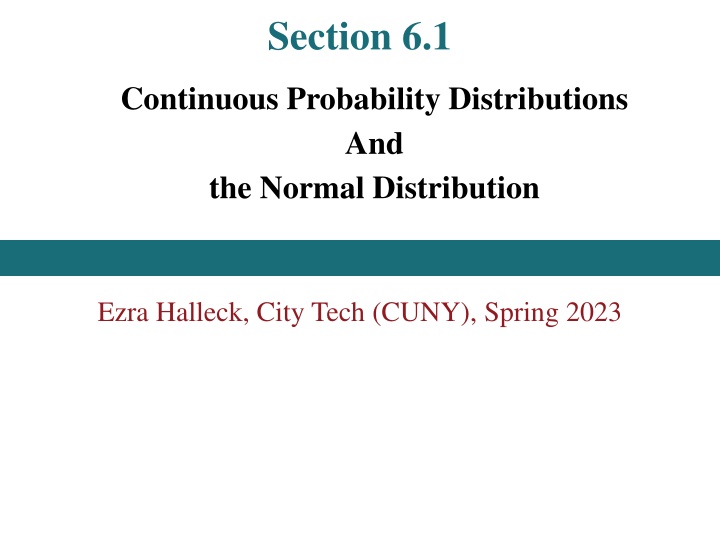 section 6 1