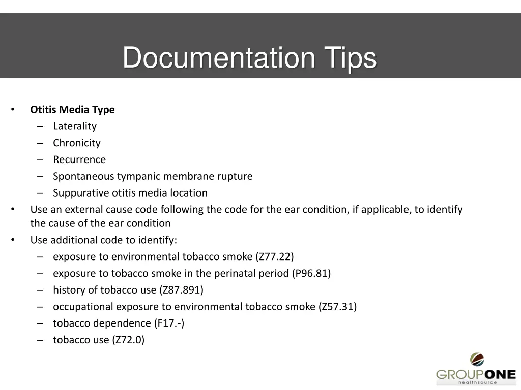 documentation tips 1