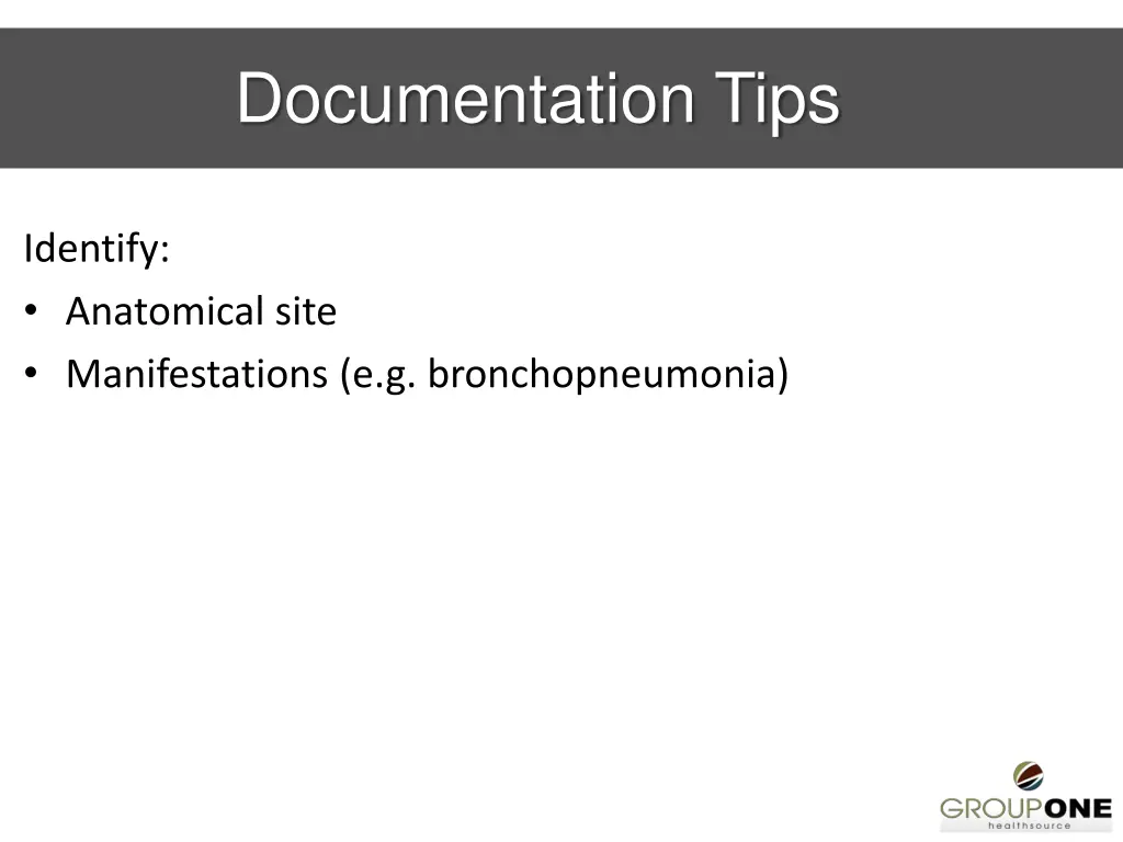 documentation tips 2