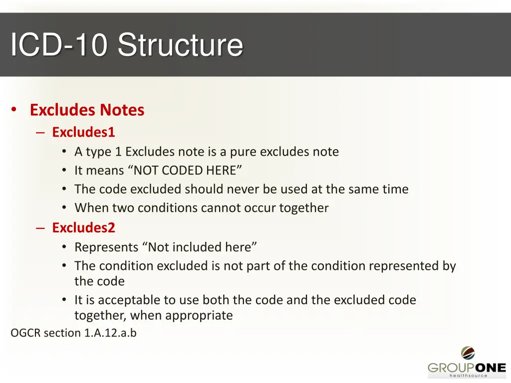icd 10 structure