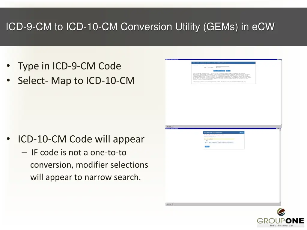 icd 9 cm to icd 10 cm conversion utility gems 1