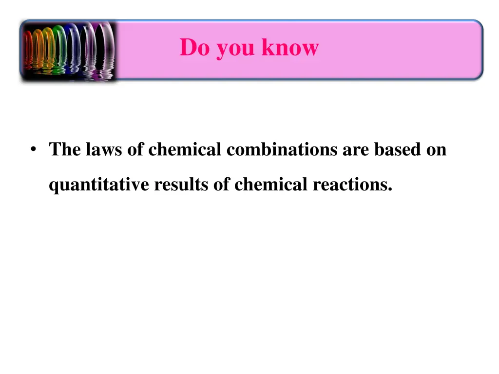 do you know