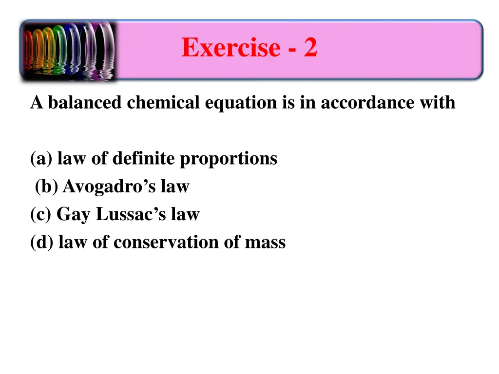 exercise 2