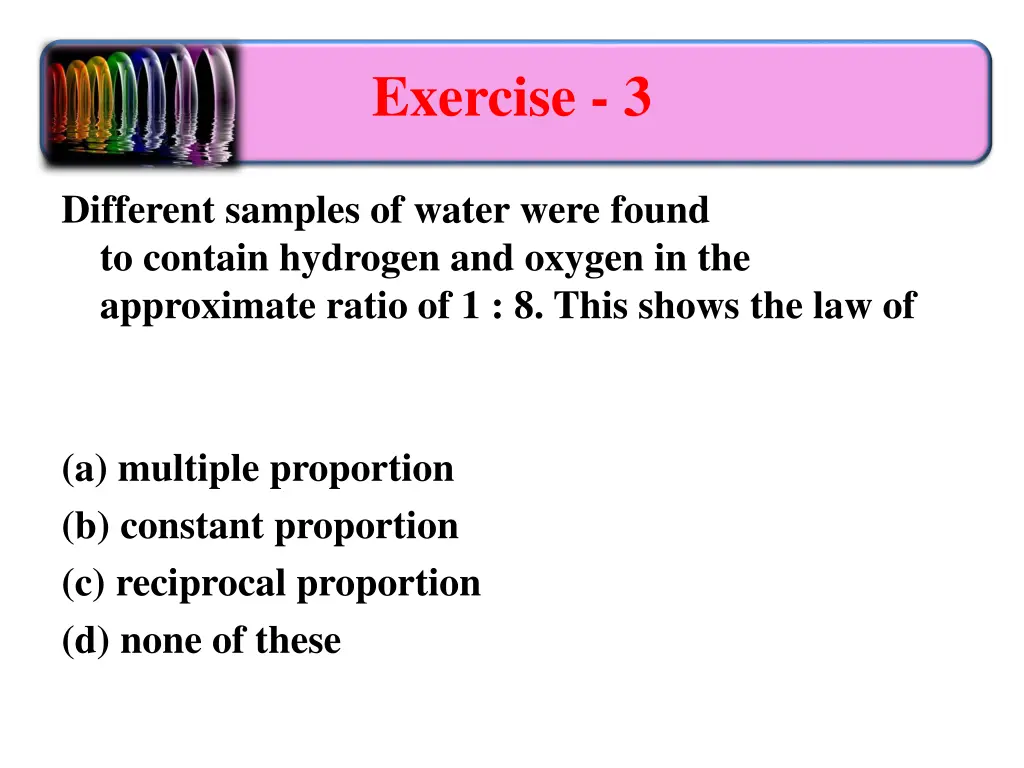 exercise 3